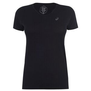 Asics V Neck T Shirt Ladies