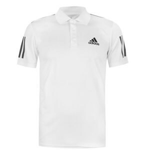 adidas Mens Tennis Club 3-Stripes Polo Shirt
