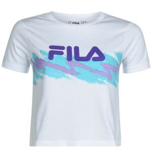 Fila Line Crop T Shirt Ladies