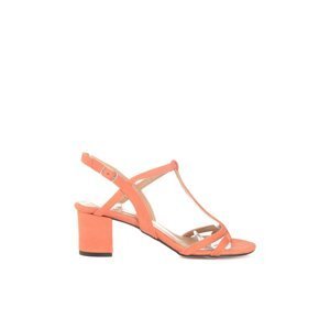 Trendyol Orange Suede Women Classic Heels