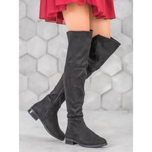 SHELOVET STYLISH BOOTS ABOVE KNEE