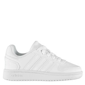 Adidas Hoops Leather Child Boys Trainers
