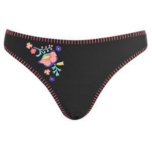 Figleaves Pacha Classic Embroidered Bikini Briefs