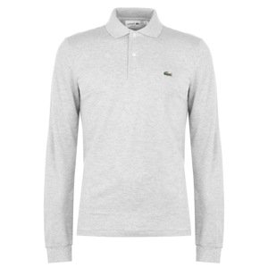 Lacoste Long Sleeve Embroidered Polo Shirt