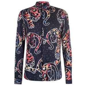 Twisted Tailor Tiger Print Shirt
