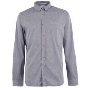 Lacoste Long Sleeve Check Shirt