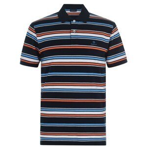 Gant Stripe Short Sleeve Rugger Polo Shirt