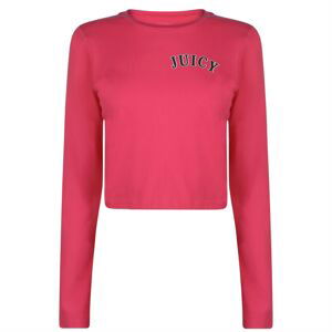 Juicy Crop Long Sleeve T Shirt