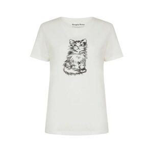 People Tree Kitten Print T-Shirt