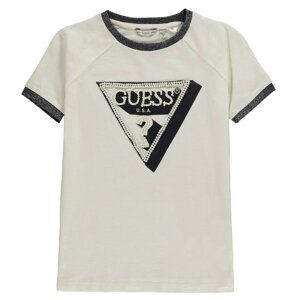 Guess Girls Pearl Logo T-Shirt