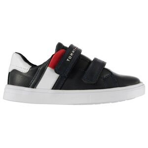 Tommy Hilfiger Hook and Loop Logo Trainers