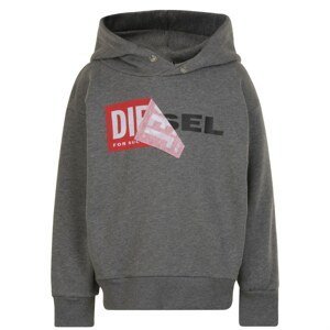 Diesel Salby Peel Hooded Logo Sweatshirt