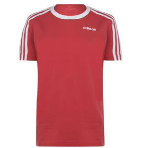 Adidas Essentials 3 Stripe T Shirt Ladies