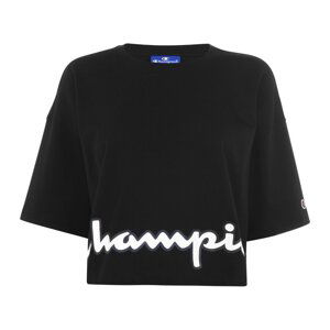 Champion Large Logo Crop T Shirt