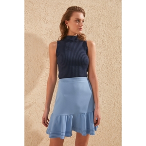 Trendyol Blue Frill Detailed Skirt