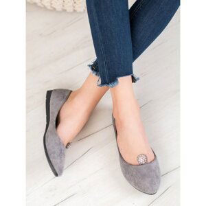 GREY BALLERINAs WITH VINCEZA Decoration