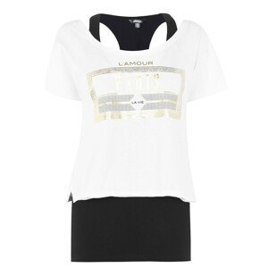 Golddigga Double Layer T Shirt Ladies