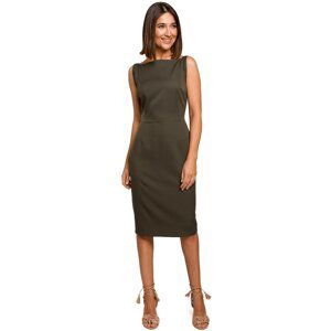 Stylove Woman's Dress S216 Khaki