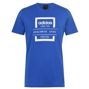 Pánske tričko Adidas Label Linear QT