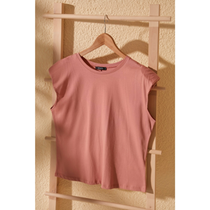 Trendyol T-Shirt - Pink - Regular