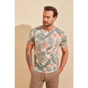 Pánske tričko Trendyol Tropical printed