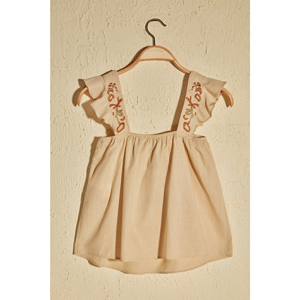 Trendyol Beige Embroidered Strapblo