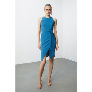 Trendyol Blue Belt Detailed Dress