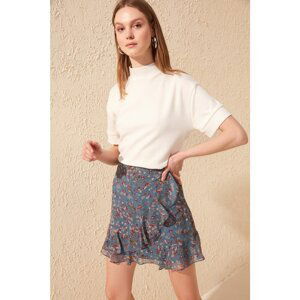 Trendyol Multicolored Floral Print Skirt