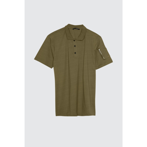 Trendyol Khaki Men's Polo Collar T-shirt