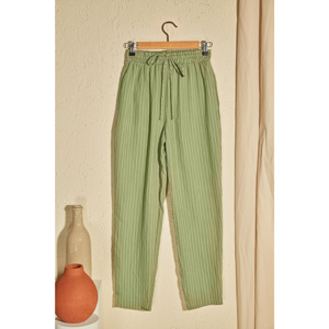 Trendyol Mint Striped Pants