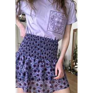 Trendyol Blue Patterned Skirt