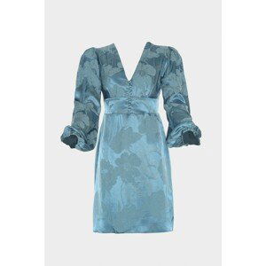 Trendyol Blue Button Detailed Dress