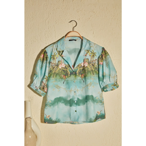 Trendyol MultiColor Tropical Printed Shirt