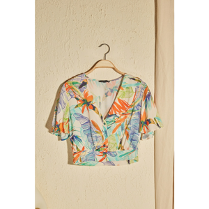 Trendyol Multi-Color Print Detailed Blouse