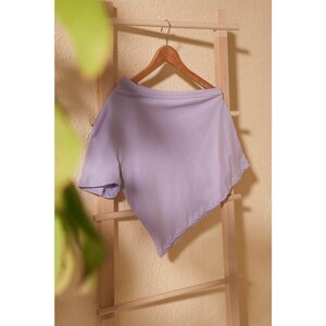 Trendyol Lilac One Sleeve Knitted Blouse