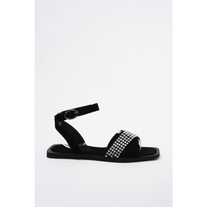 Trendyol Silver Stone Women Sandals