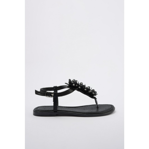Trendyol Black Stone Detailed Women Sandals
