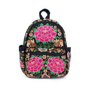 Art Of Polo Woman's Backpack tr18110 Black/Pink