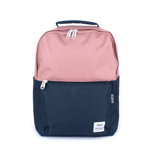 Art Of Polo Unisex's Backpack tr19427 Navy Blue/Pink