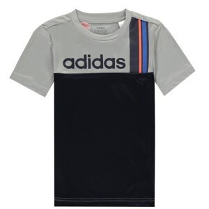 Adidas Clima Stripe T-Shirt Junior Boys