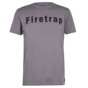 Firetrap Large Logo T Shirt Mens