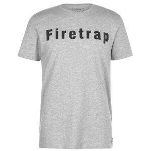 Firetrap Large Logo T Shirt Mens