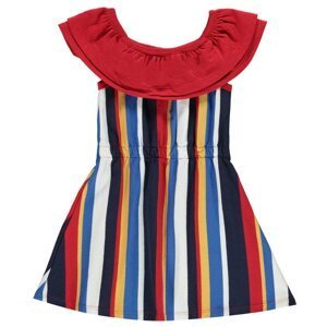 SoulCal Stripe Frill Dress Infant Girls