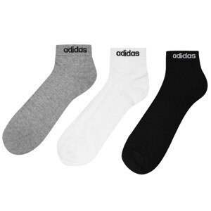Adidas HC 3 Pack Ankle Socks Mens