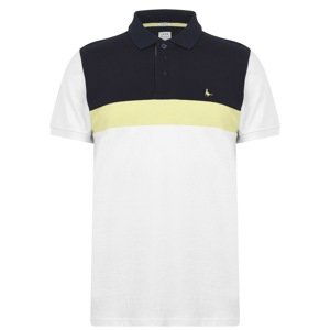 Jack Wills Qimble Cut And Sew Polo Shirt