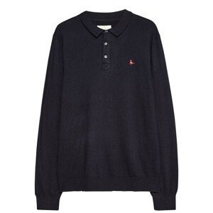Jack Wills Alfie Long Sleeve Knitted Polo Shirt