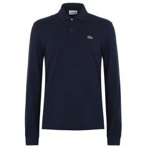 Lacoste Long Sleeve Embroidered Polo Shirt