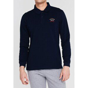 Paul And Shark Crew Basic Long Sleeve Polo Shirt