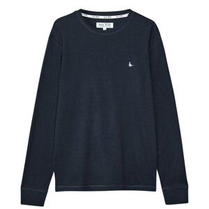 Jack Wills Ashcroft Textured Long Sleeve T-Shirt