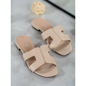 SHELOVET CLASSIC ECO LEATHER FLIP-FLOPS